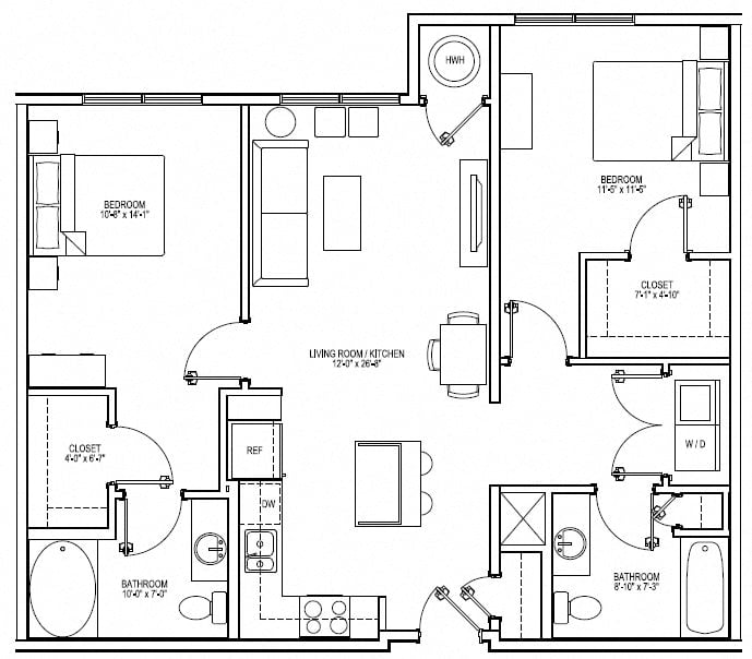 B1A Floorplan Image